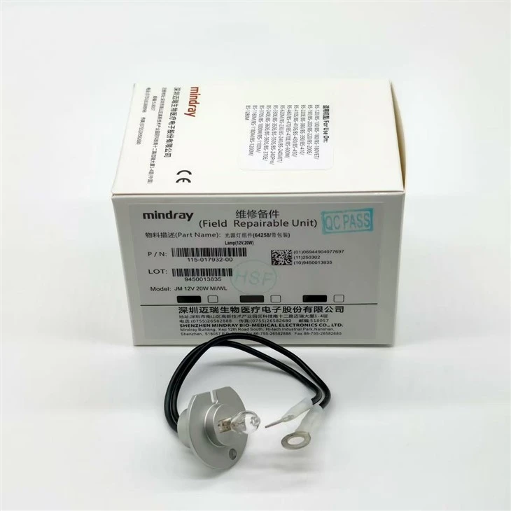 Mindray 115-017932-00 12V 20W Halogen Lamp factory