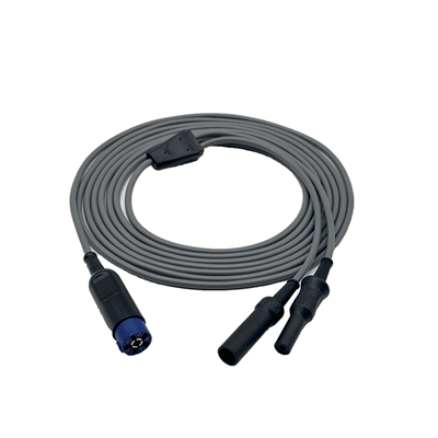 Cabo de conexão bipolar para ressectoscópios de lobo com plugue MF 20196-119