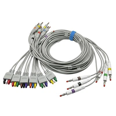 Cabo de ECG Holter GE de 16 derivações