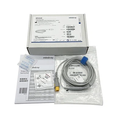 Sonda de temperatura da pele reutilizável pediátrica neonatal Mindray MR404B