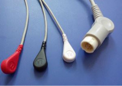 Philips 12pin M2475b, m1205a 3lead ECG Cable