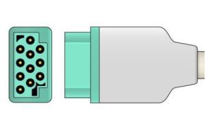 GE Medical Responder2000 10lead EKG Trunk Cable