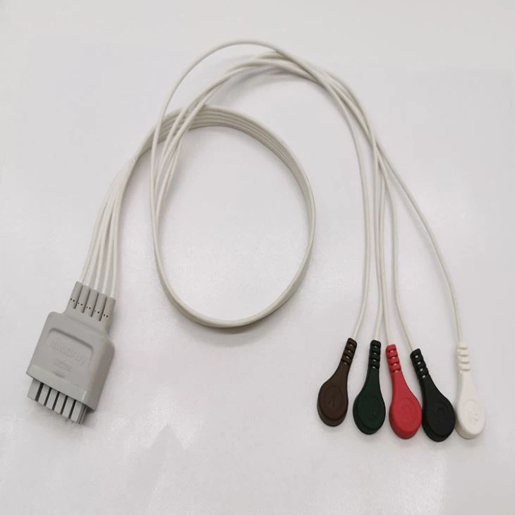 Mindray ECG Leadwires 5 Leads Snap