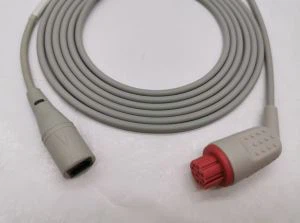 Cabo adaptador Medex Abbott Datax Ohmeda IBP para transdutor