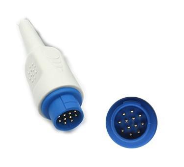 Bruker Round 12-Pin Pediatric Soft SPO2 Sensor DC-3002