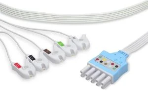 Fio de ECG descartável da Spacelabs