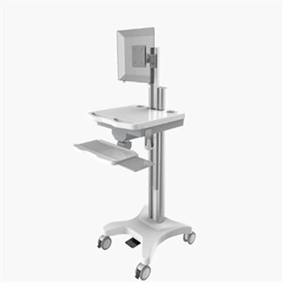 Carrinho de computador hospitalar monitor carrinho carrinho de computador
