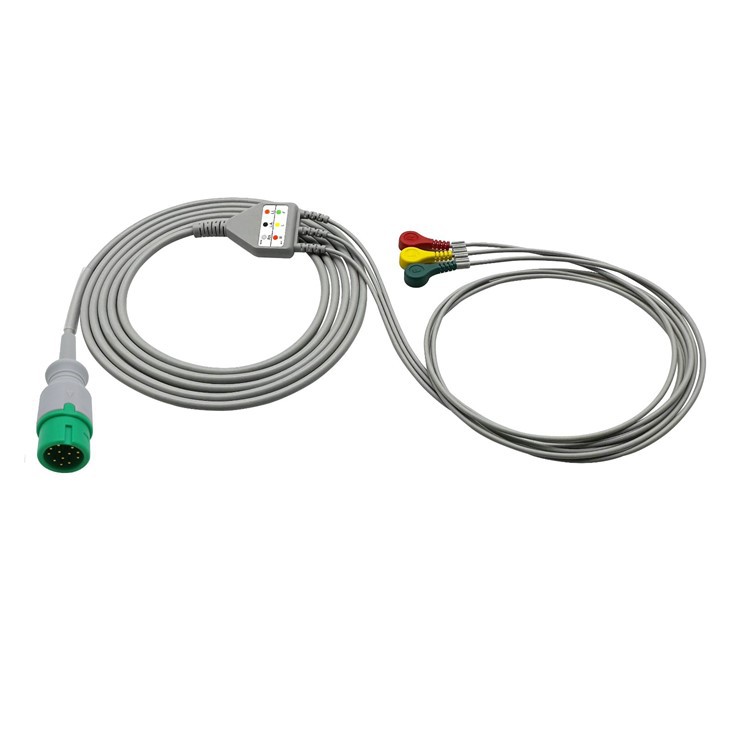 Comen 12pin Compatible Direct-Connect ECG Cable Snap