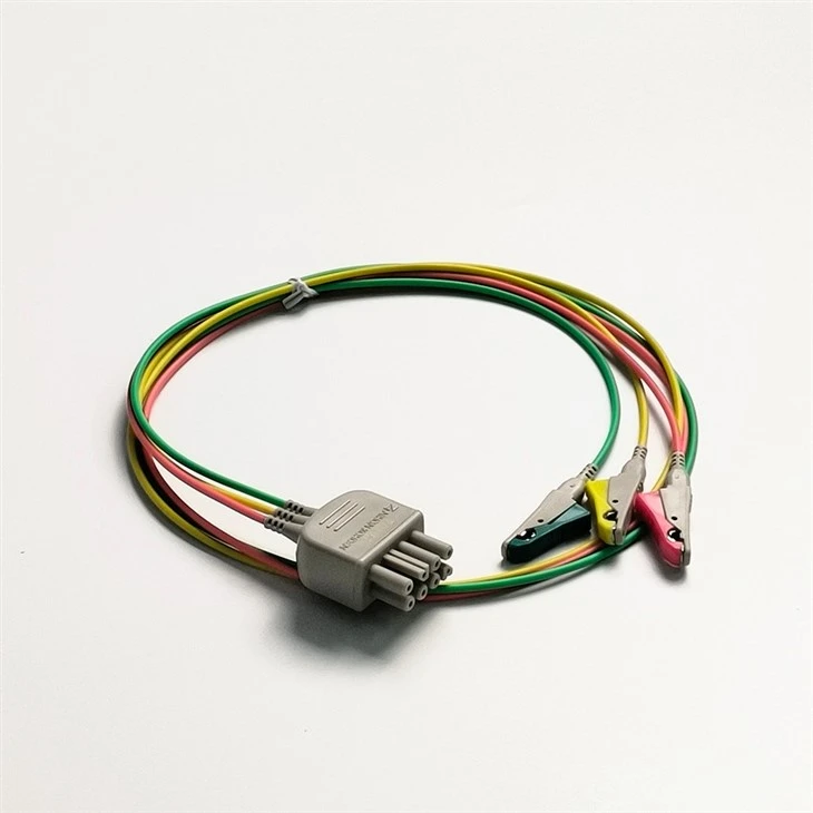 Original Nihon Kohden 3-Lead ECG Leadwire BR-903P (K911)